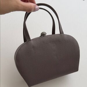 Ann Taylor Elegant Grey Handbag